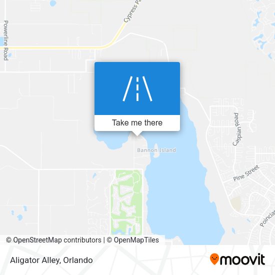 Mapa de Aligator Alley