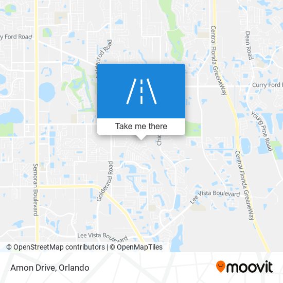 Amon Drive map