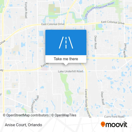 Anise Court map