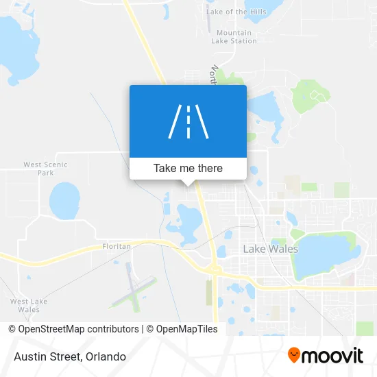Austin Street map