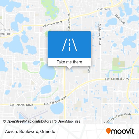 Mapa de Auvers Boulevard