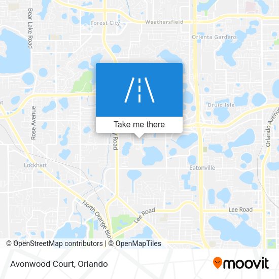 Mapa de Avonwood Court