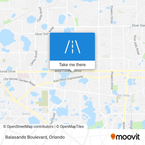 Balasands Boulevard map