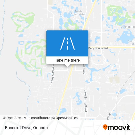 Mapa de Bancroft Drive