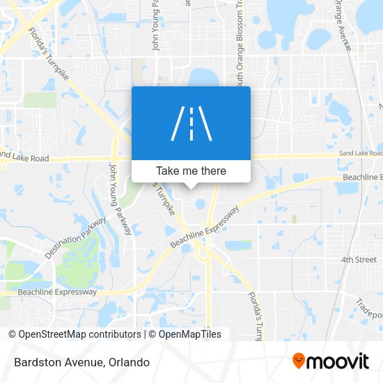 Mapa de Bardston Avenue