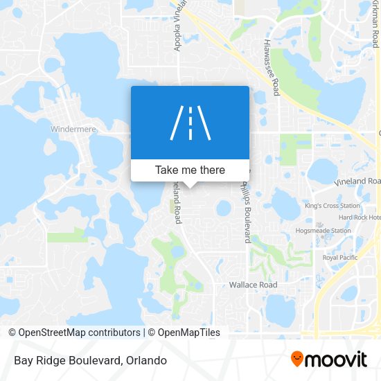 Mapa de Bay Ridge Boulevard