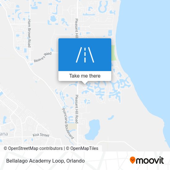 Mapa de Bellalago Academy Loop