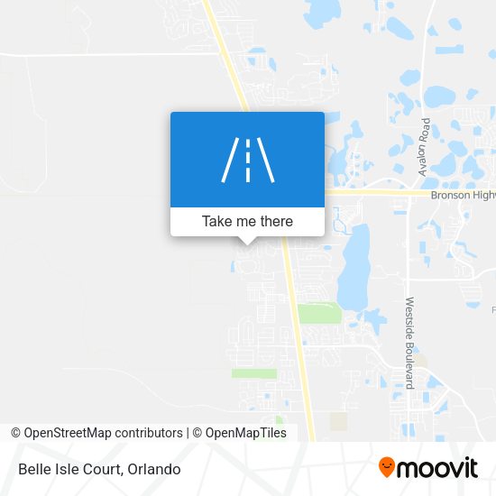 Mapa de Belle Isle Court
