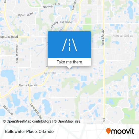 Mapa de Bellewater Place
