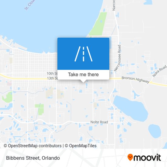 Mapa de Bibbens Street