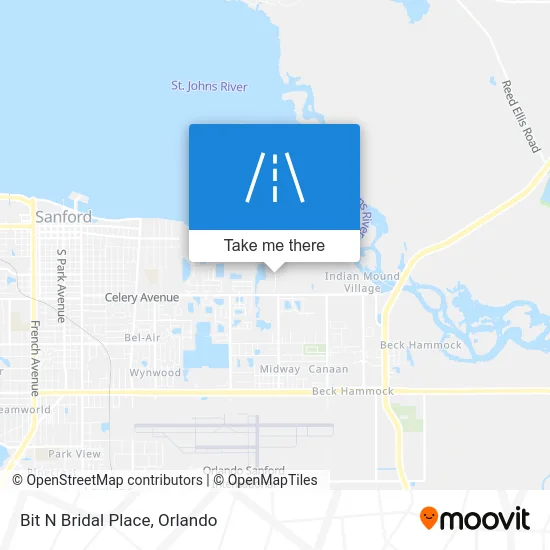 Bit N Bridal Place map