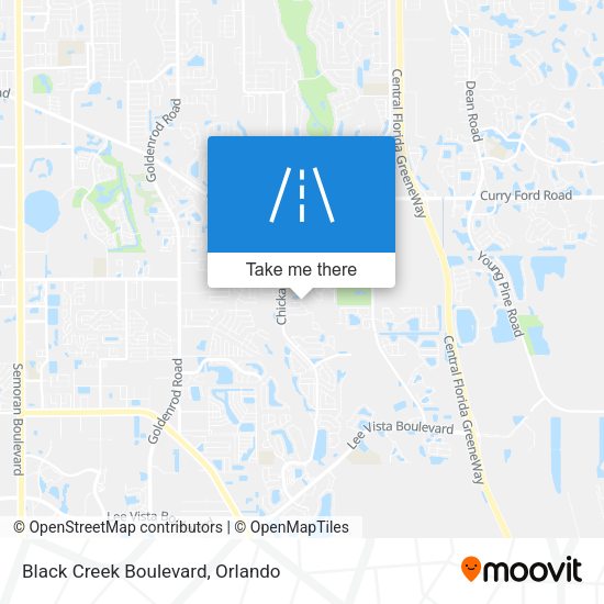 Mapa de Black Creek Boulevard