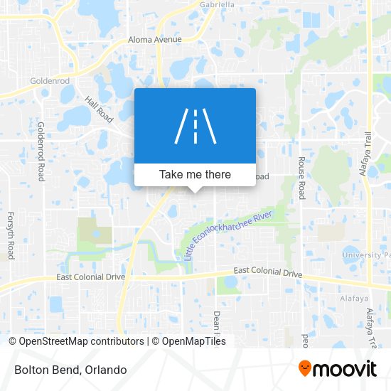 Mapa de Bolton Bend