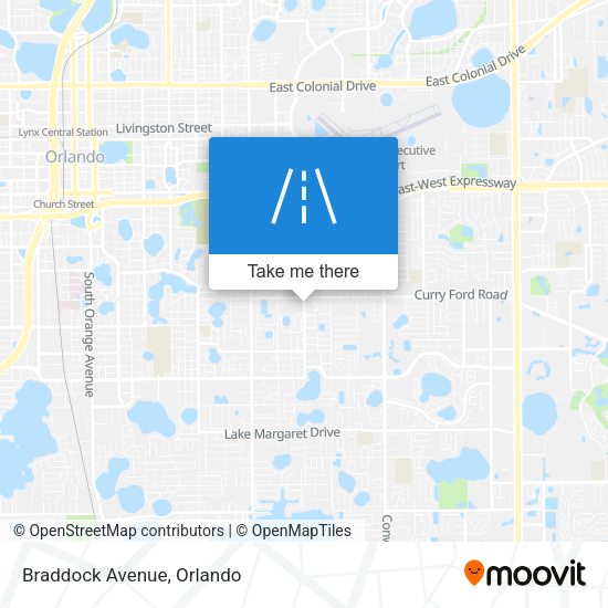Mapa de Braddock Avenue