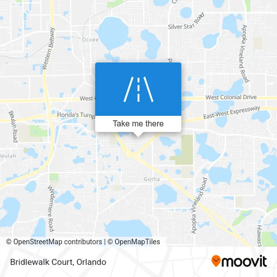 Bridlewalk Court map