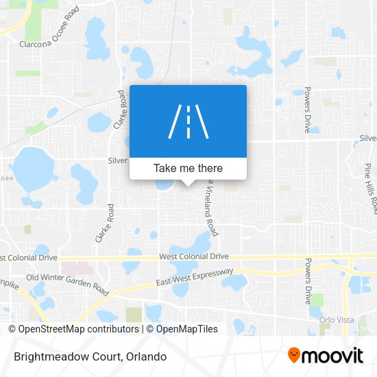Brightmeadow Court map