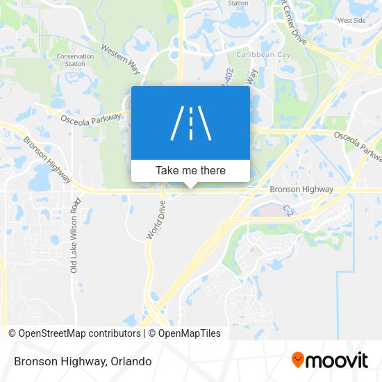 Mapa de Bronson Highway