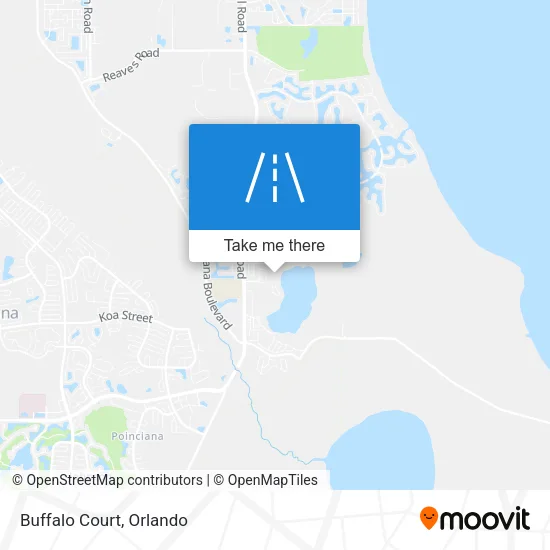 Buffalo Court map