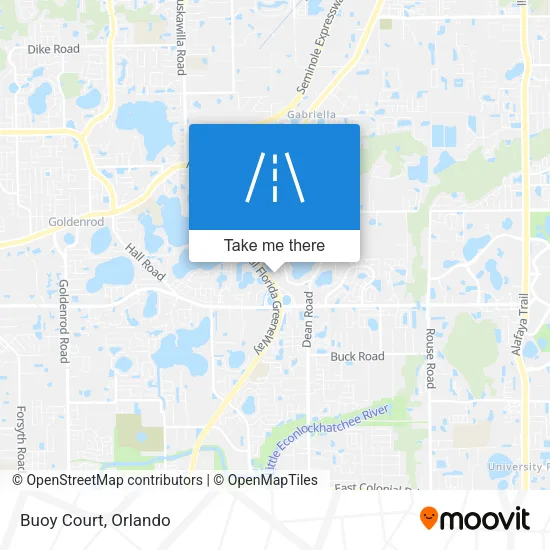Buoy Court map