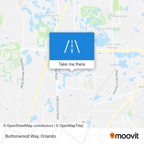 Buttonwood Way map