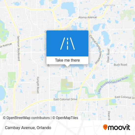 Cambay Avenue map