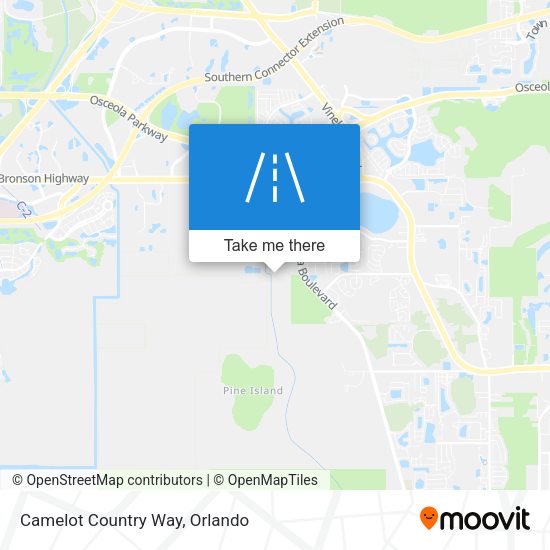 Mapa de Camelot Country Way