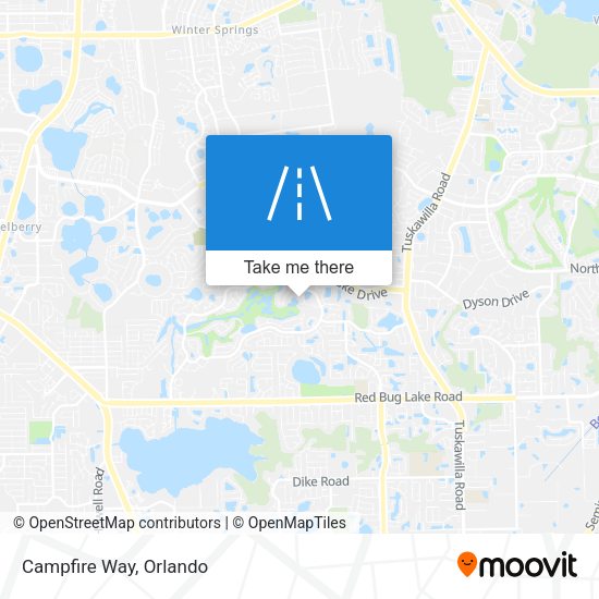 Mapa de Campfire Way