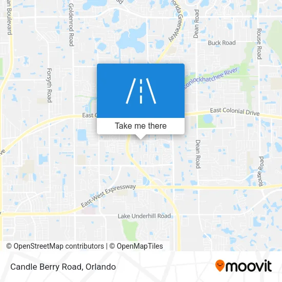 Candle Berry Road map