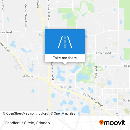 Candlenut Circle map
