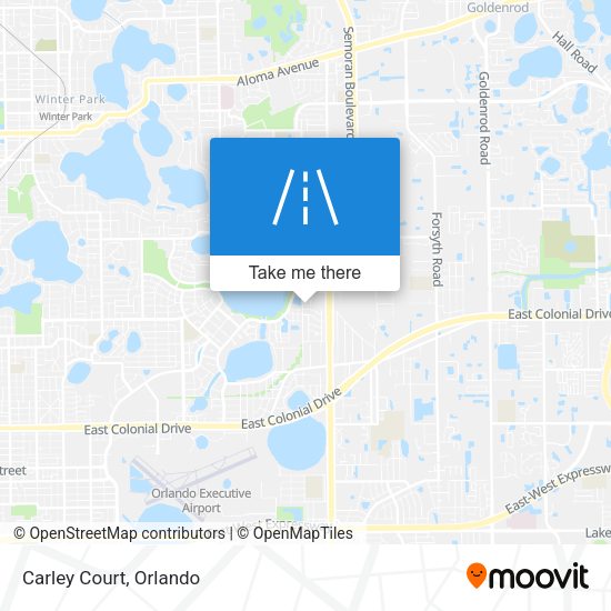 Mapa de Carley Court