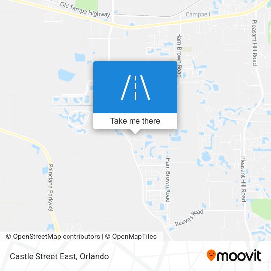 Mapa de Castle Street East