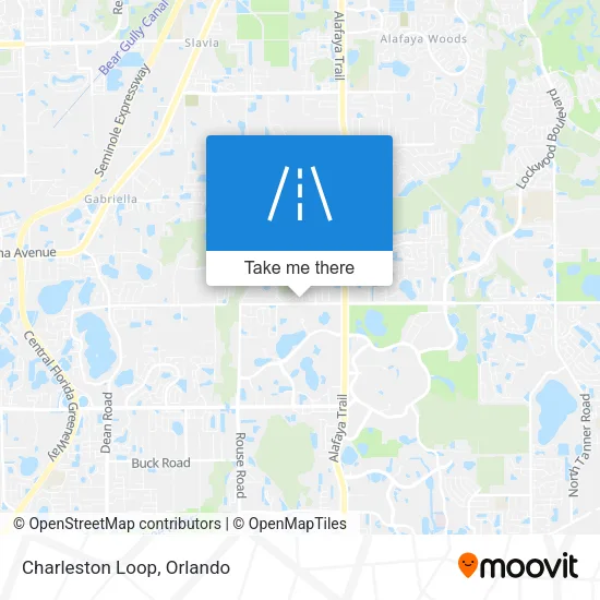 Mapa de Charleston Loop
