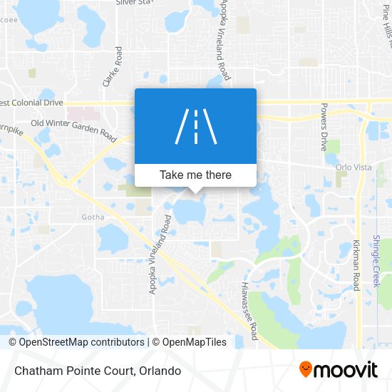 Mapa de Chatham Pointe Court
