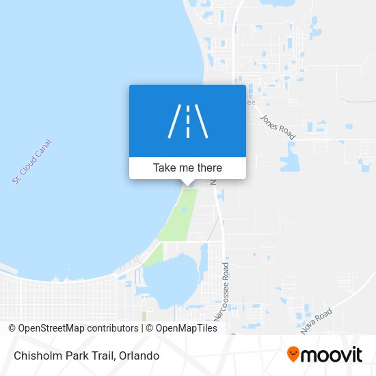 Chisholm Park Trail map