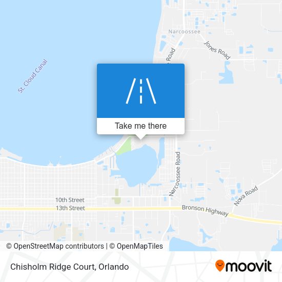 Mapa de Chisholm Ridge Court