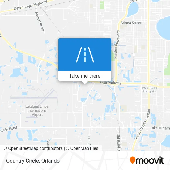 Country Circle map