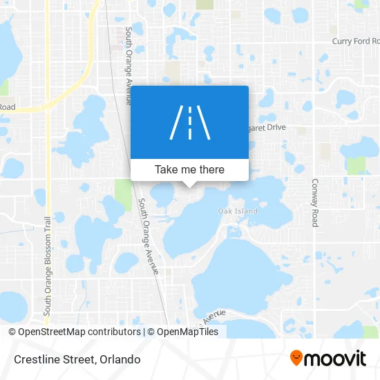 Crestline Street map