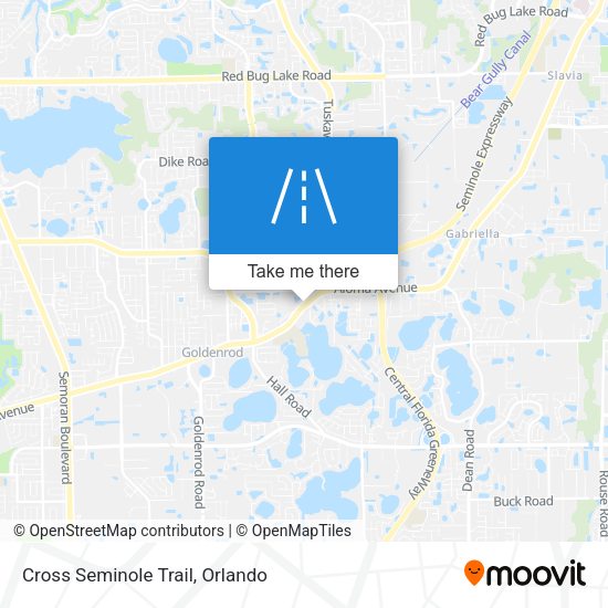Cross Seminole Trail map