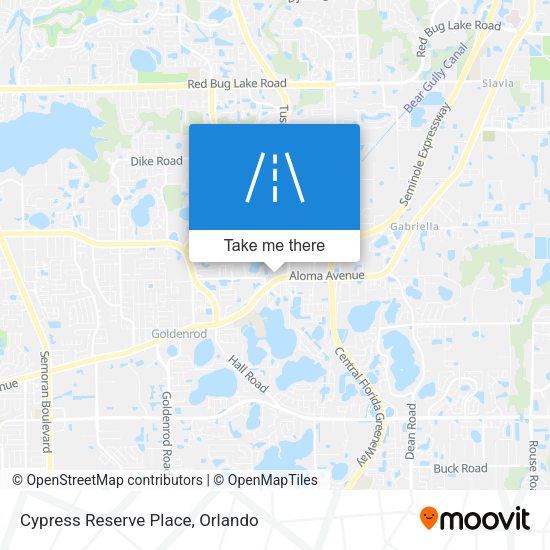 Mapa de Cypress Reserve Place