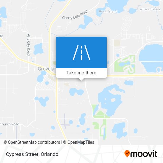 Mapa de Cypress Street