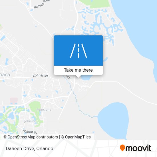 Mapa de Daheen Drive