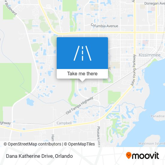 Dana Katherine Drive map