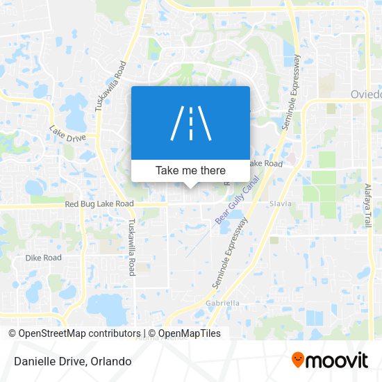 Danielle Drive map