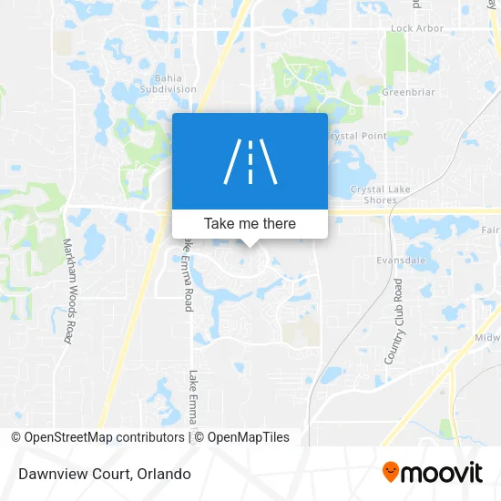 Dawnview Court map