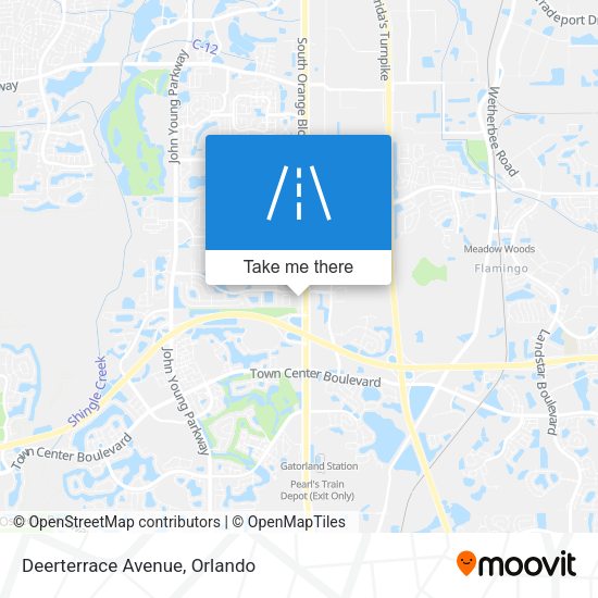 Mapa de Deerterrace Avenue