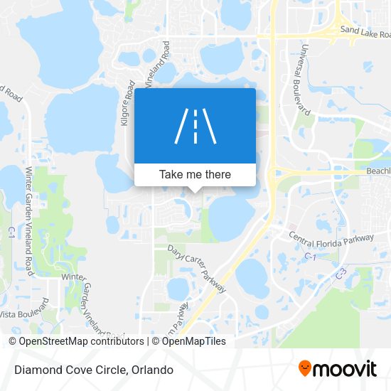 Diamond Cove Circle map