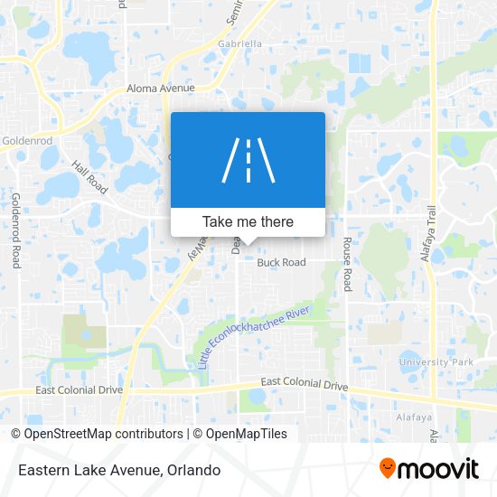 Mapa de Eastern Lake Avenue