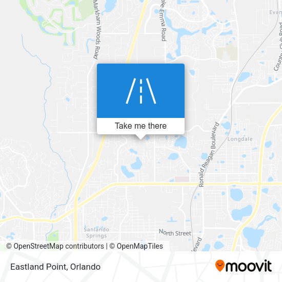 Mapa de Eastland Point