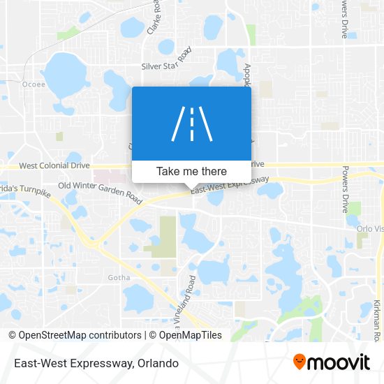 Mapa de East-West Expressway