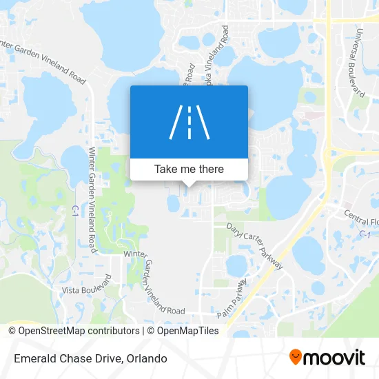 Emerald Chase Drive map